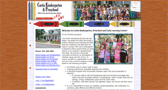 Desktop Screenshot of curtiskindergarten.com